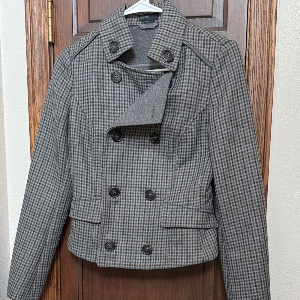 Women’s Stile Benetton Double Breasted jacket